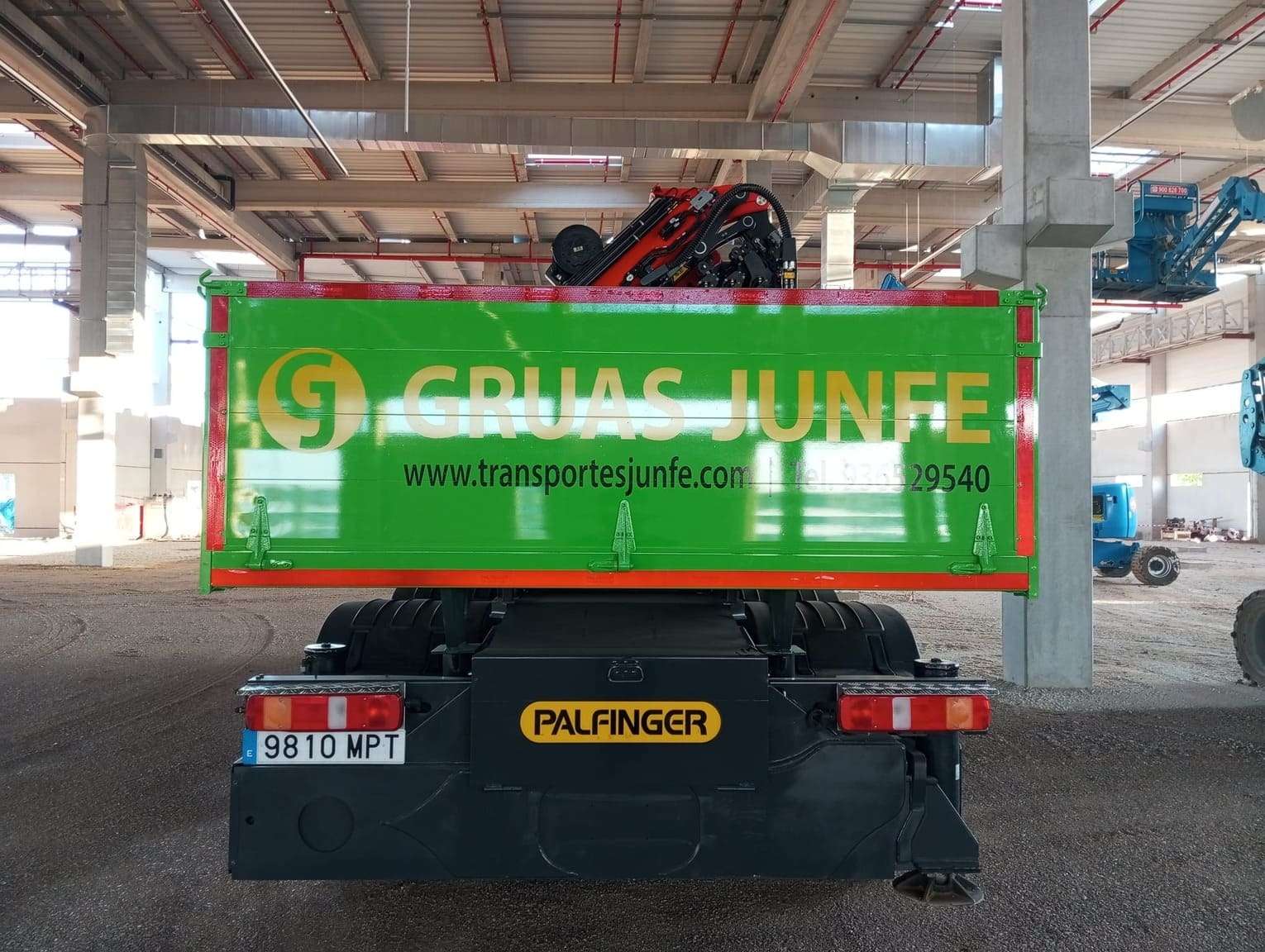 grúa PK 580 TEC
