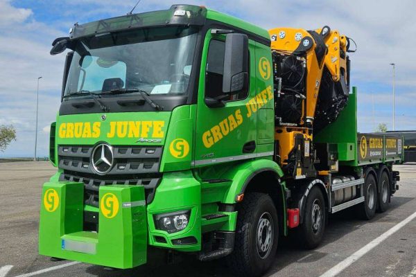 MERCEDES AROCS EFFER 1400 IQ JIB