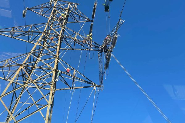 moviendo antena